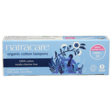 Natracare - Tampons Non Applicator Style Super Plus 20 pk